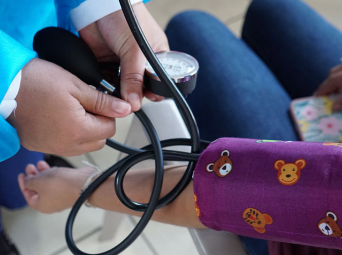 Medical team in action