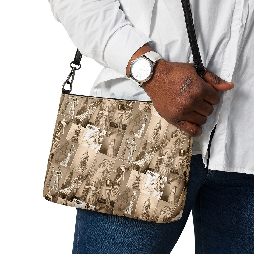 Thumbnail: Crossbody bag seamless Lady Columbia - Classic Antique