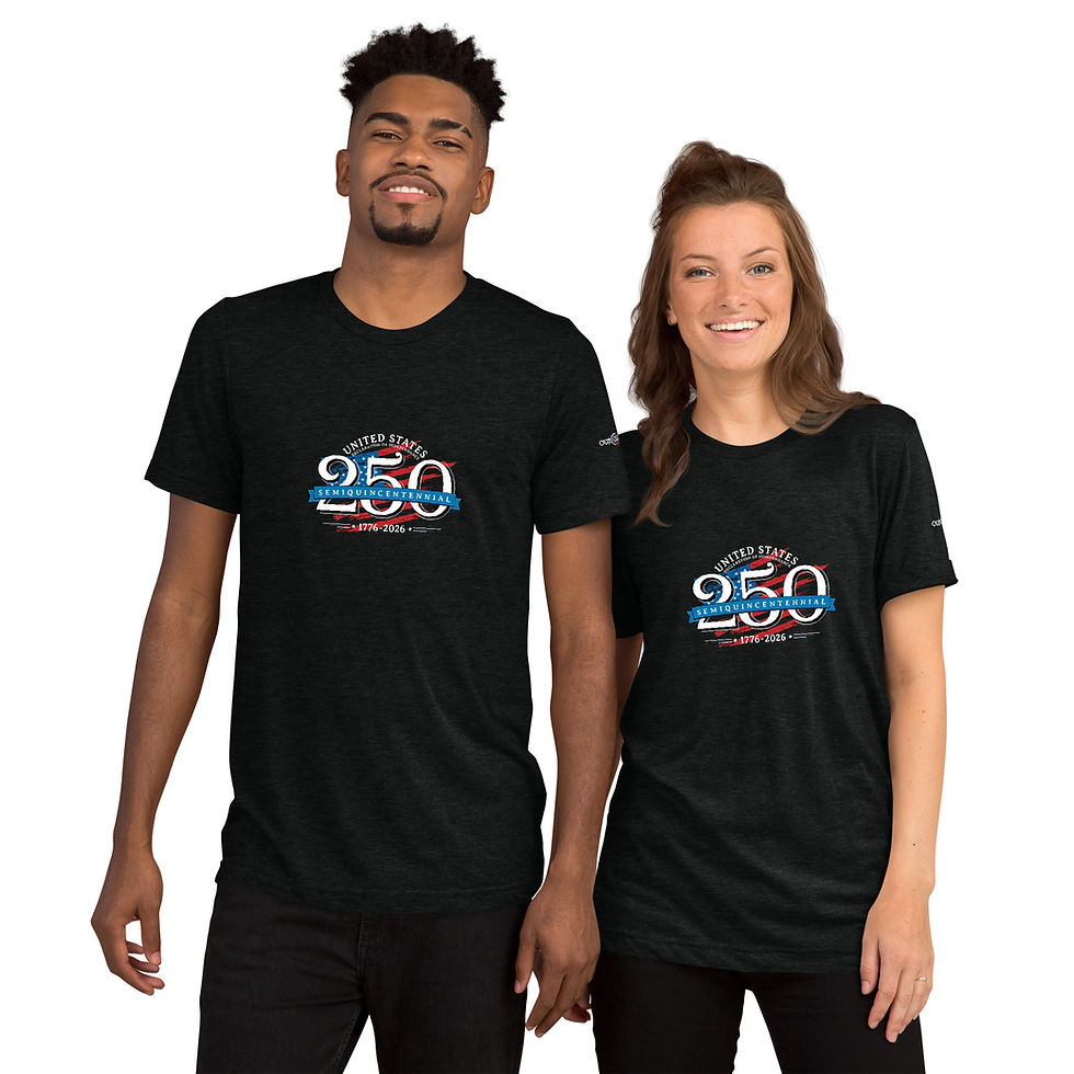 Thumbnail: Type treatment displaying the U.S. 250 Year Birthday, Black Models