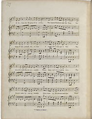 The 1843 Patriotic Song Columbia the Land of the Brave - aka Columbia the Gem of the Ocean Patriotic National Song Army & Navy Forever Three Cheers for the Red White and Blue