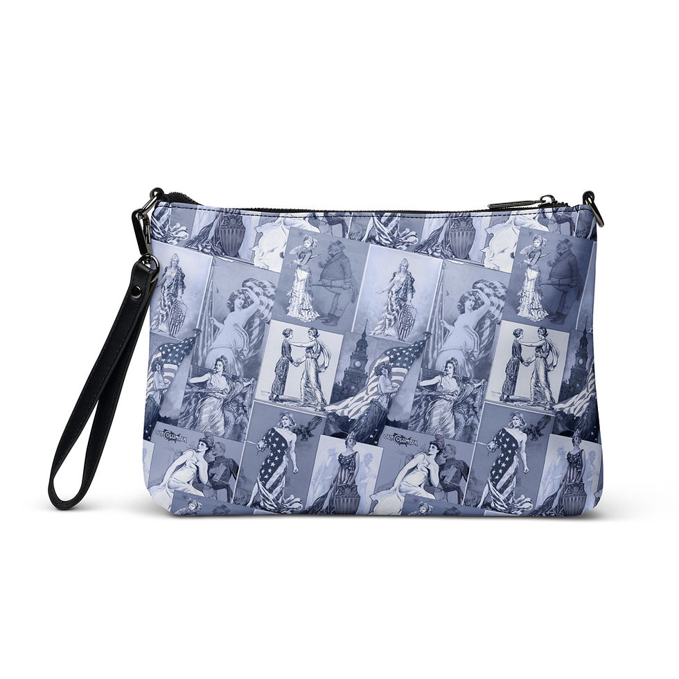 Thumbnail: Crossbody bag seamless Lady Columbia - Classic Blue