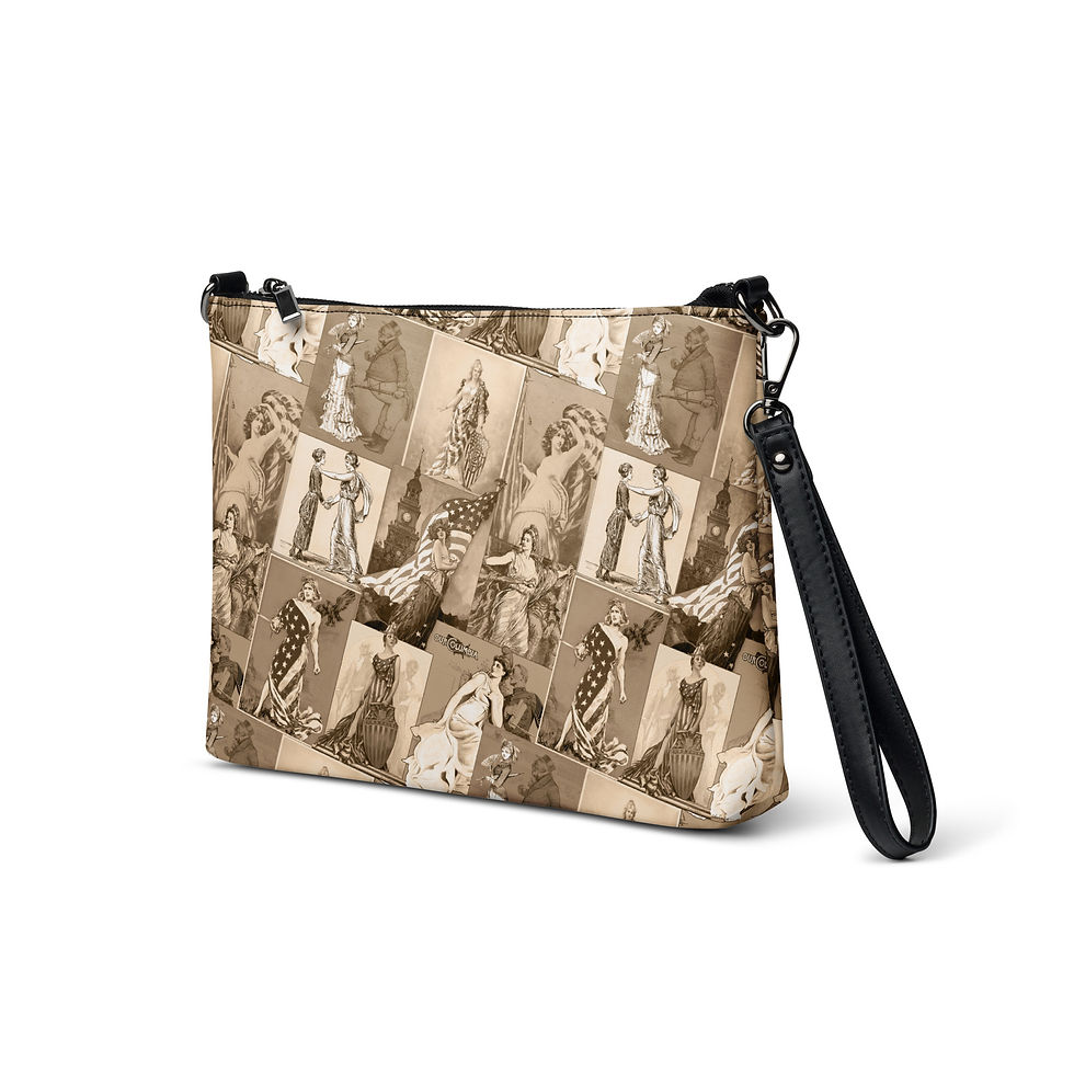 Thumbnail: Crossbody bag seamless Lady Columbia - Classic Antique