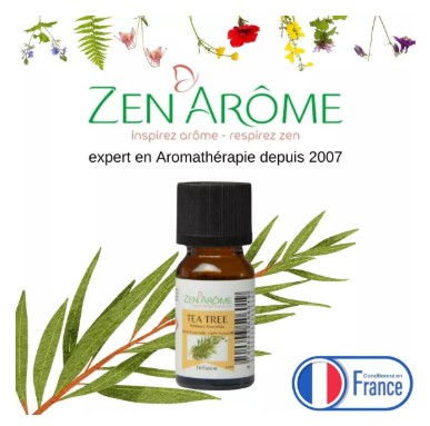 Flacon d'huile essentielle Tea Tree, Zen Arôme