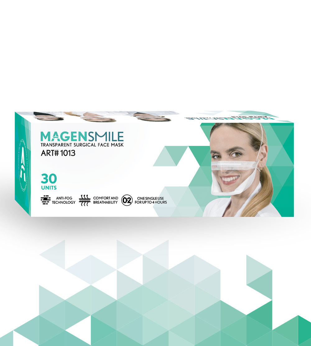 MAGEN SMILE | מסכה שקופה