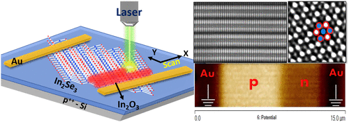 Scalable Integration of Coplanar Heterojunction Monolithic Devices on Two-Dimensional In2S