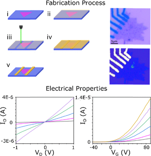 Maskless Device Fabrication and Laser-Induced Doping in MoS2 Field Effect Transistors Usin