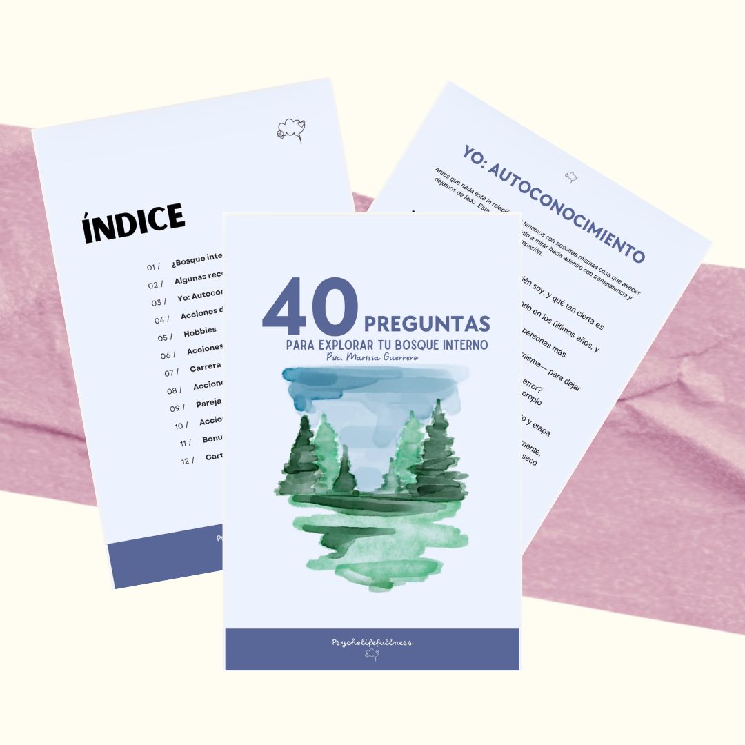 🌲 40 Preguntas para explorar tu bosque interno.
