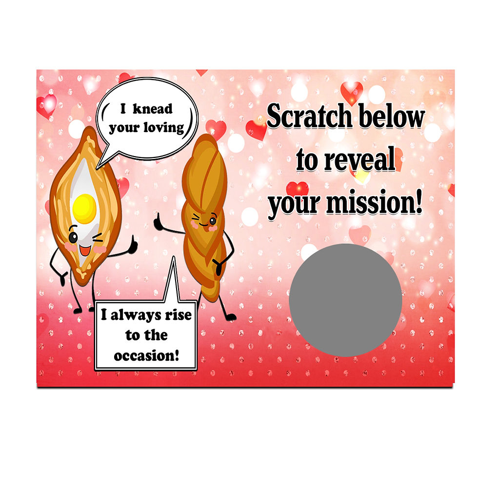 Thumbnail: 10 x Valentines sex position Scratch Cards