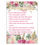 Thumbnail: 1 x Personalised Boho Pink Floral Lanyard Pass - Hen Party