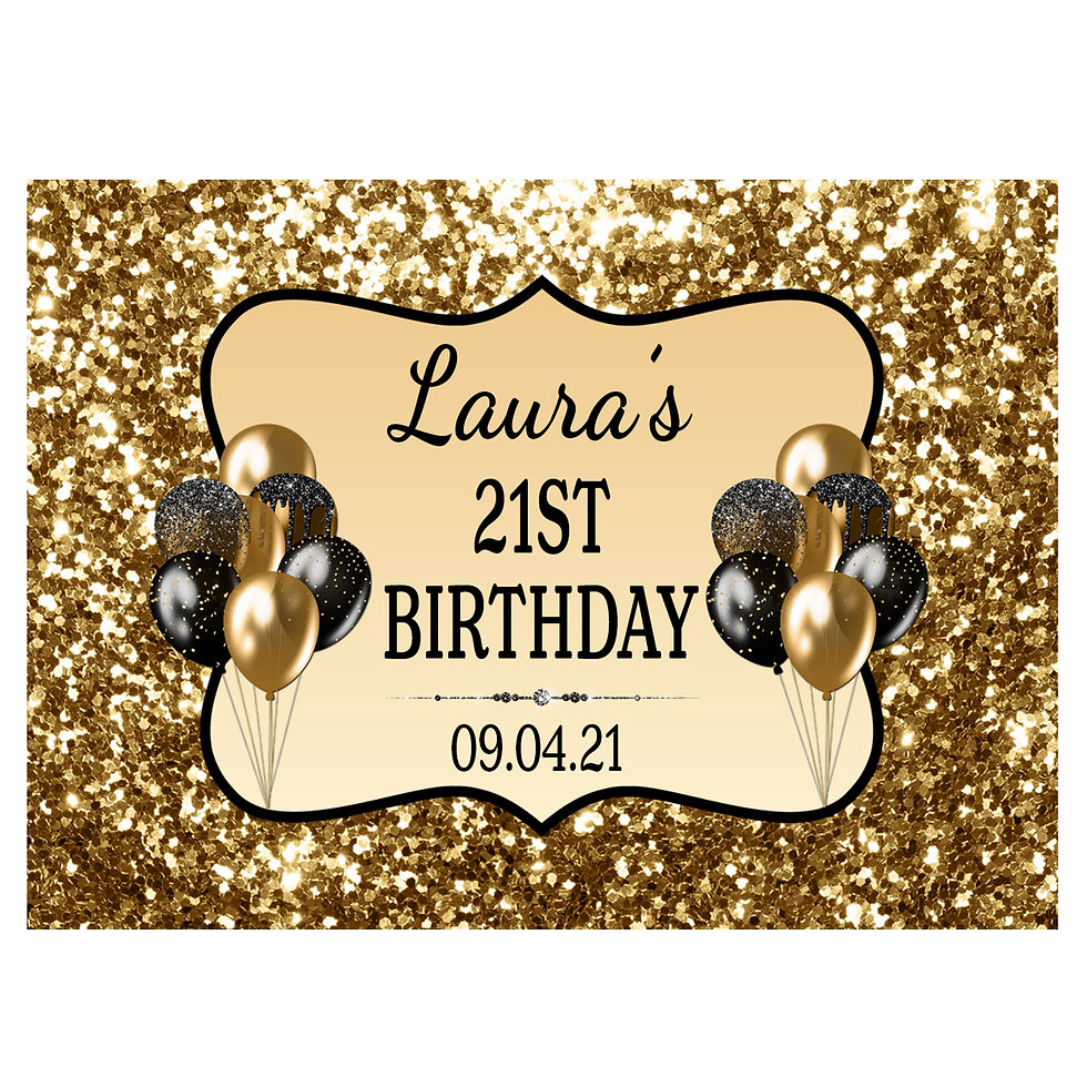 Thumbnail: 1 sheet of Glitter Effect Bottle Labels - Champagne or wine Hen Party Birthday