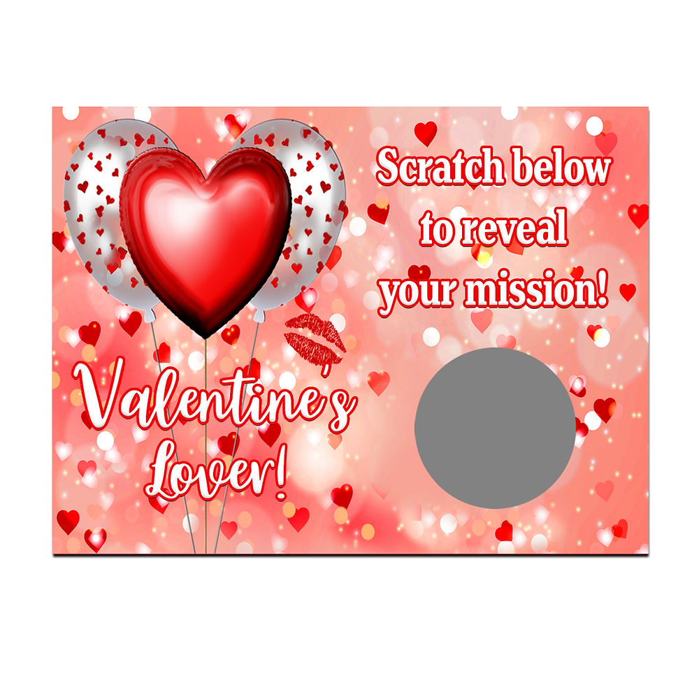 Thumbnail: 10 x Valentines sex position Scratch Cards Valentines Lover