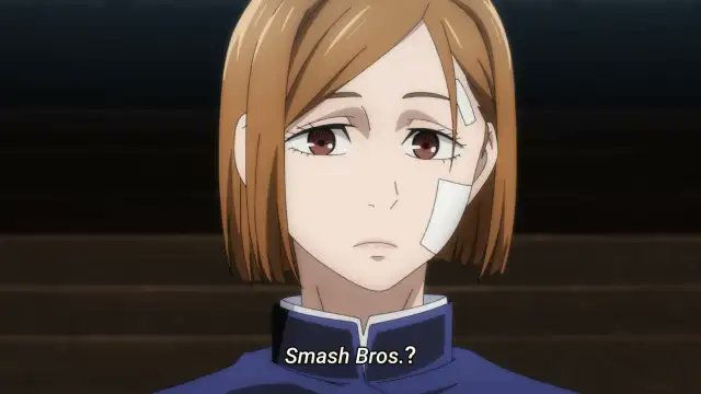 Nobara Kugisaki wants to play smash bros jujutsu kaisen anime