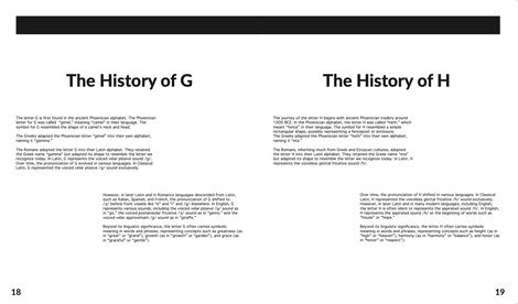 The History Page