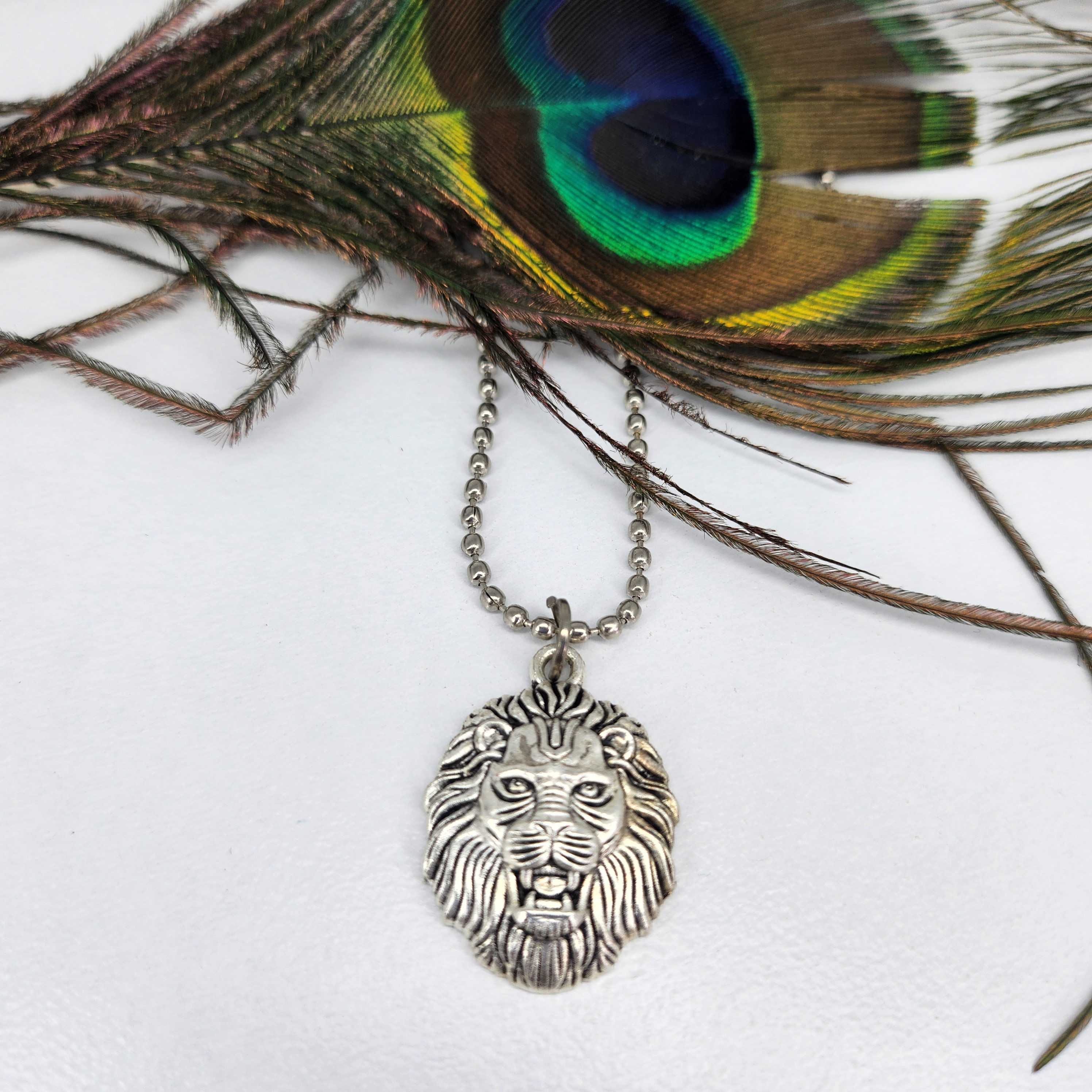 Lord Narasimha pendant and chain 
