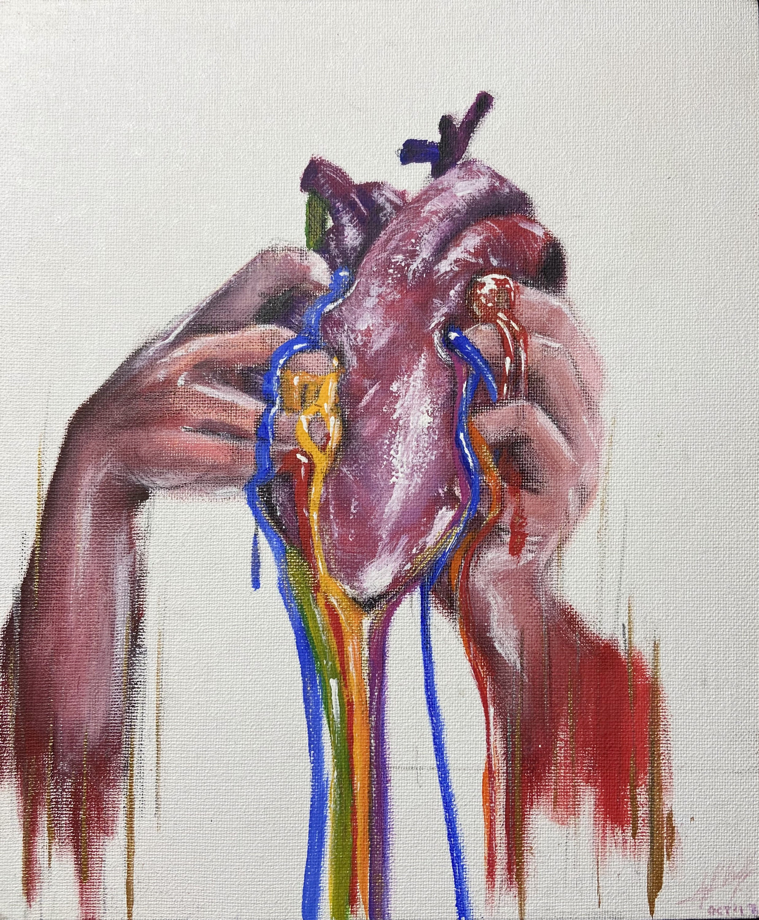 Pintura original Get Your Heart Out