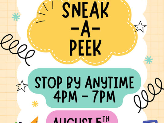 2025-2026 SNEAK-A-PEEK