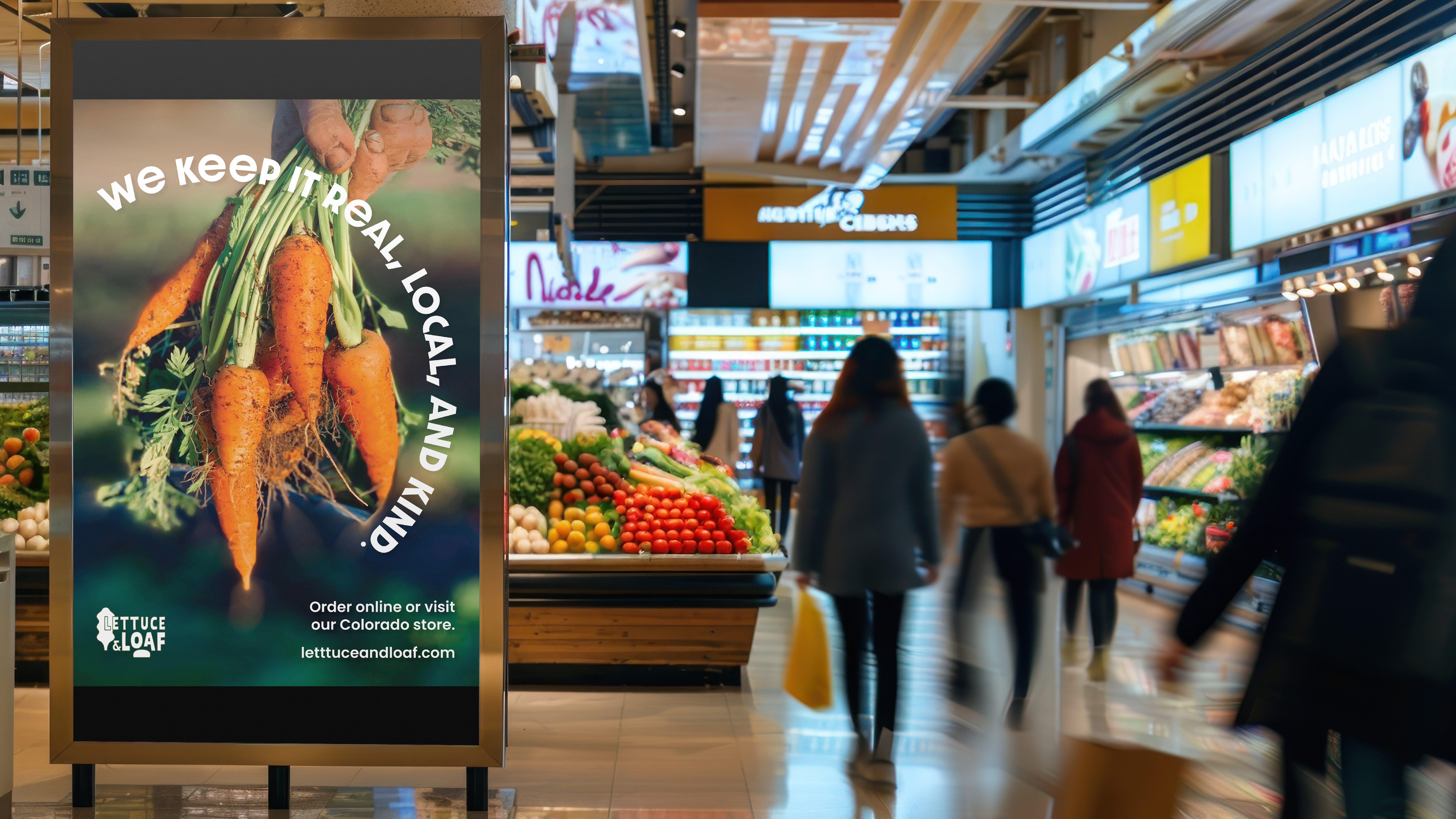 Lettuce and Loaf Grocery Store Brand Start-Up