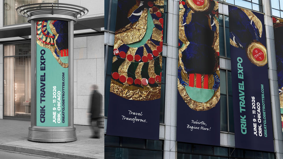 Chicago Travel Expo Exhibition Banners