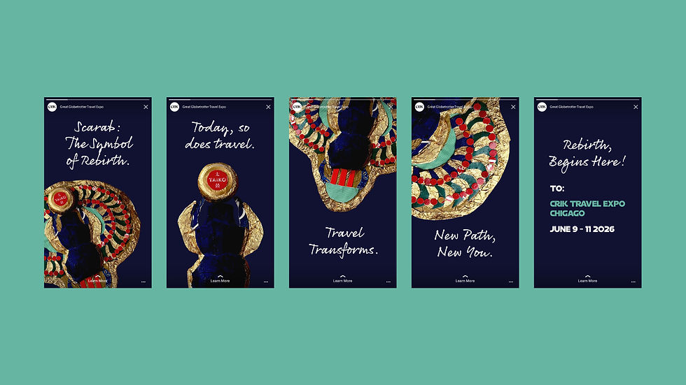 Chicago Travel Expo Social Media Post