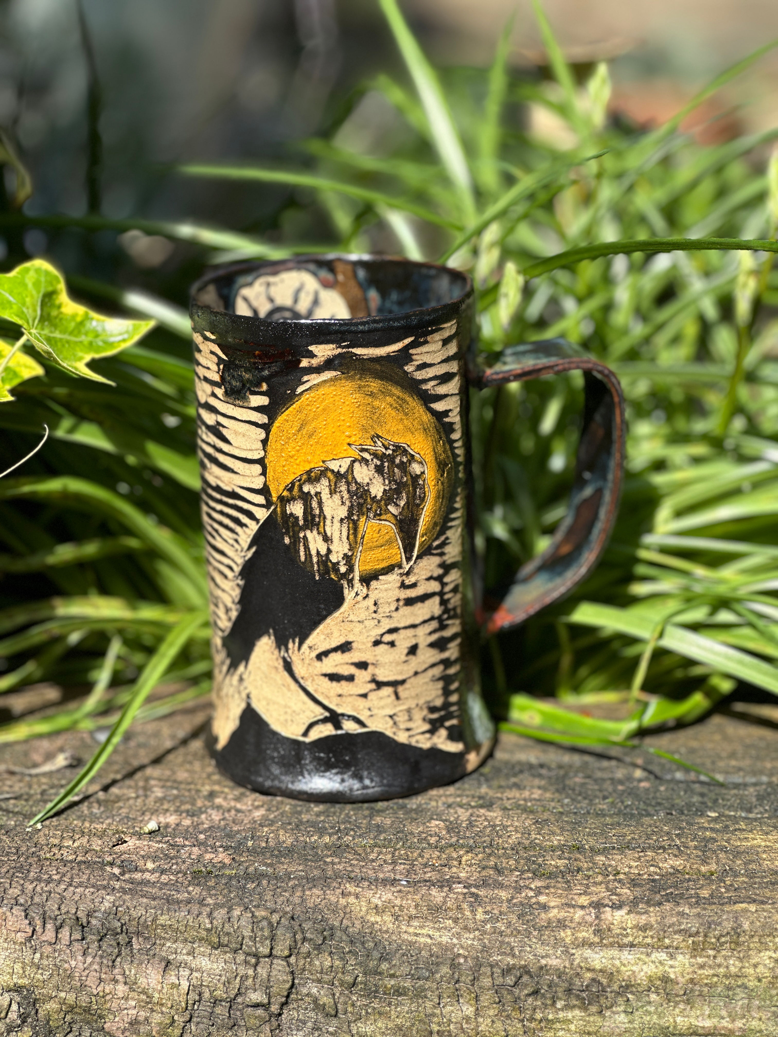 Crow mug