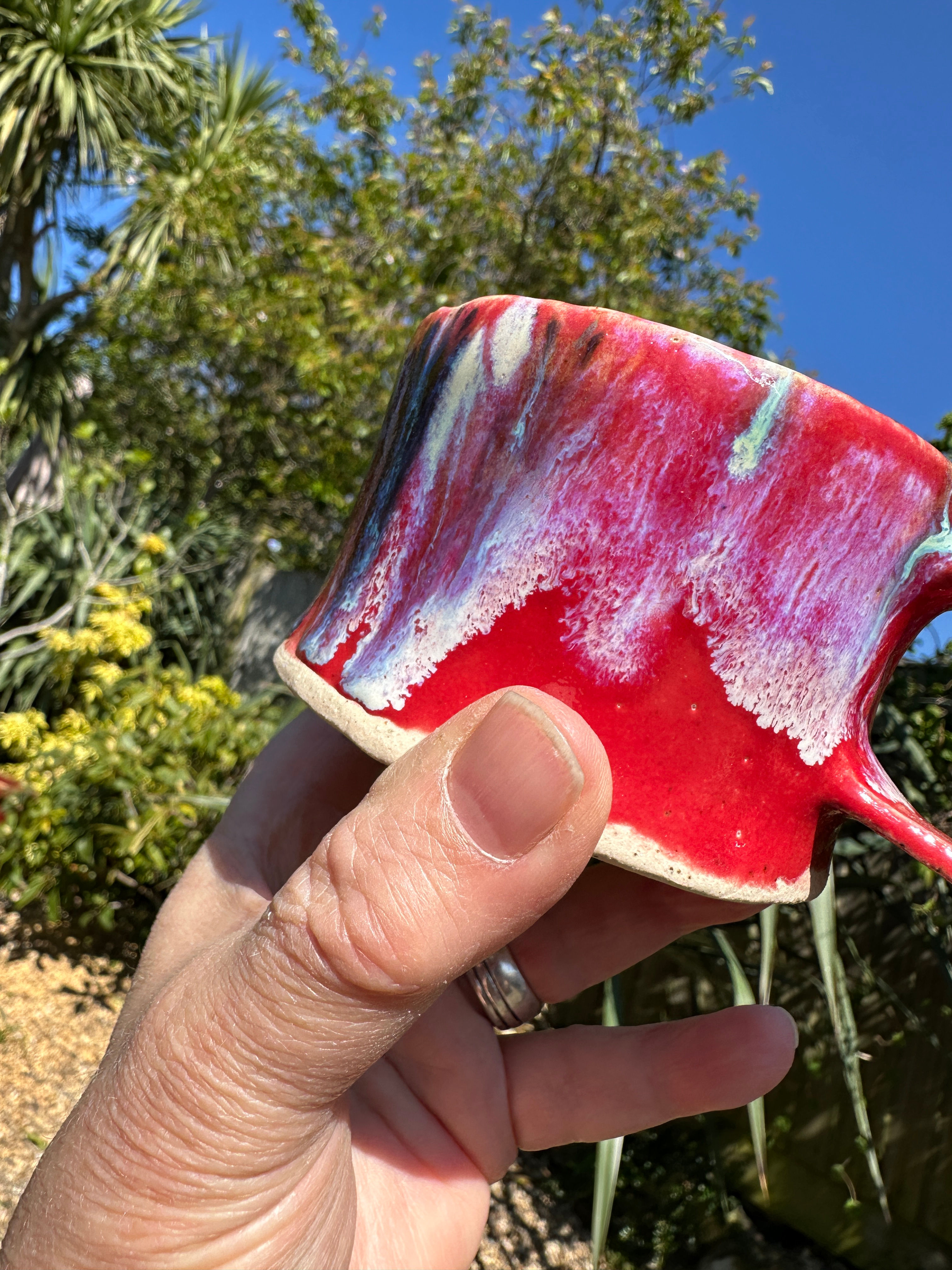 Middle finger mug
