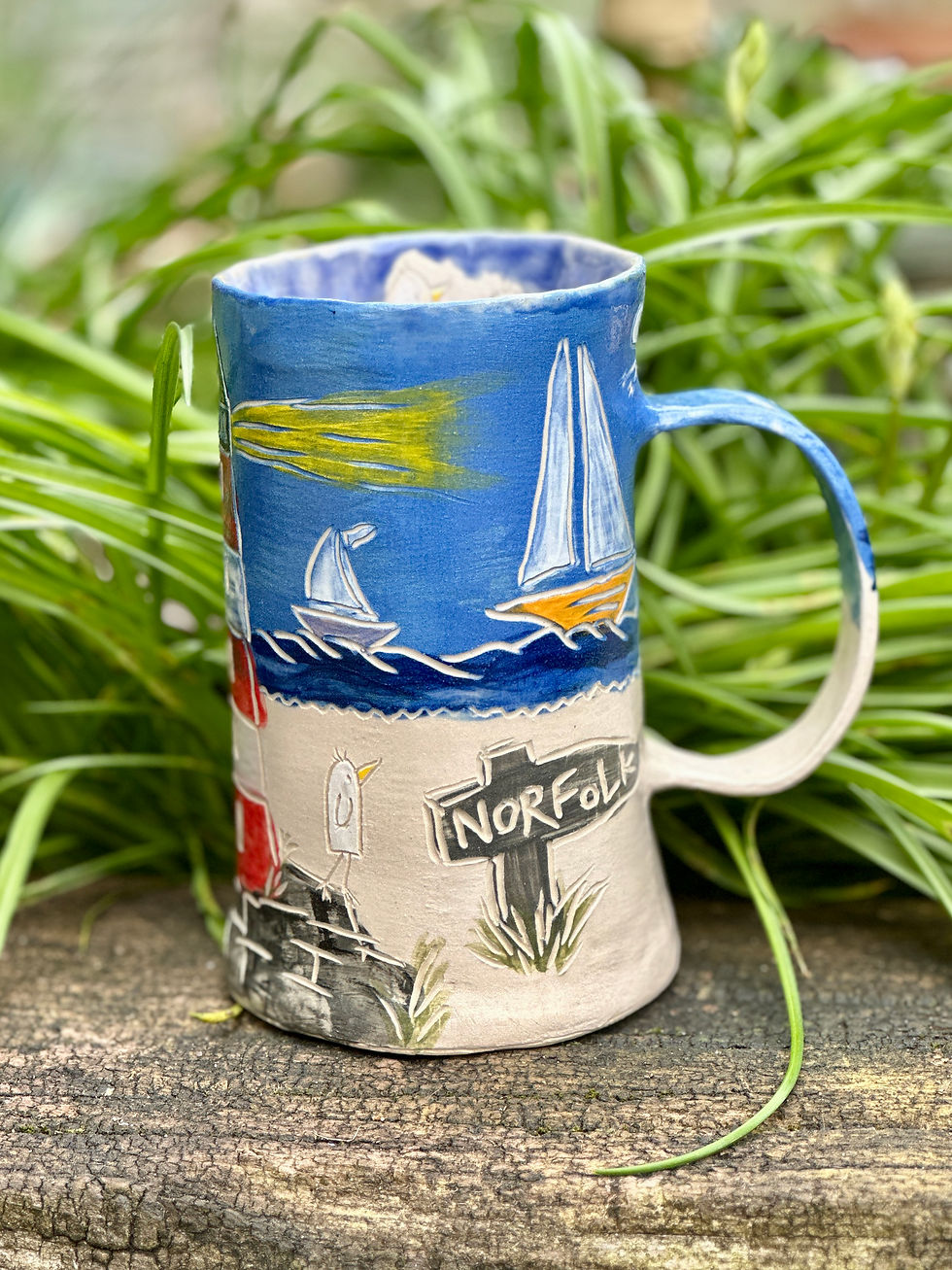 Thumbnail: Large Norfolk mug 