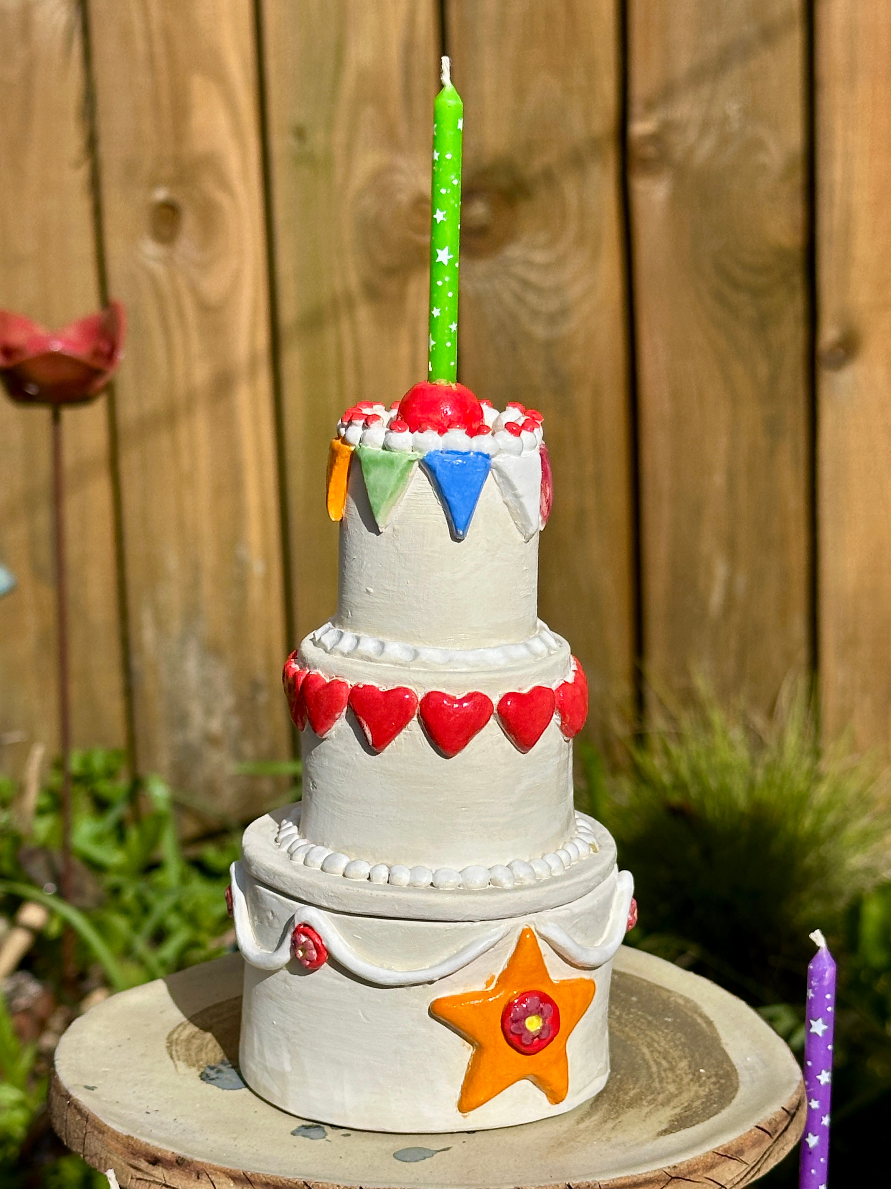 White party cake