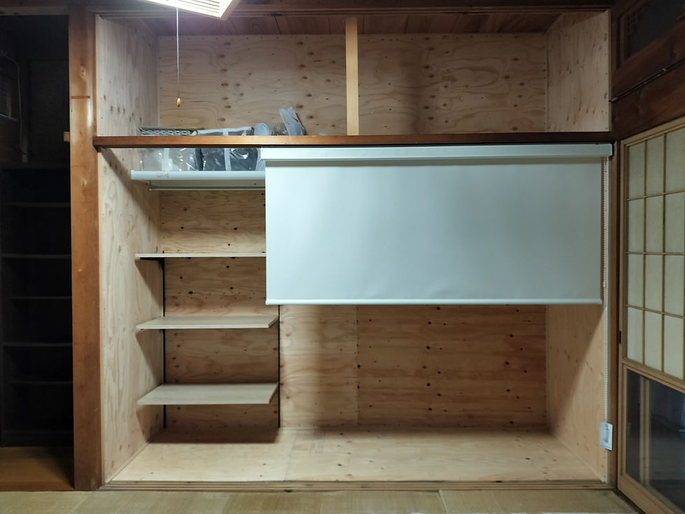 木造住宅　収納改修