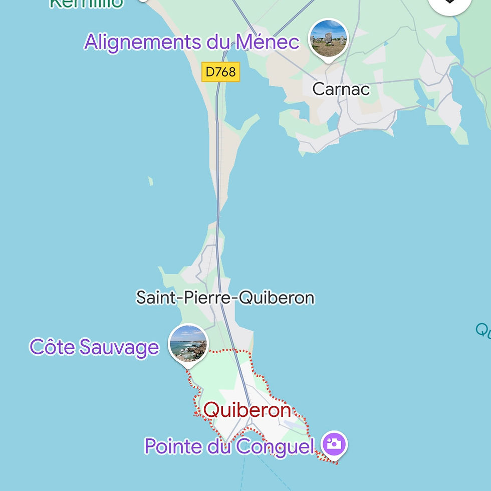 Quiberon: La Cote Sauvage