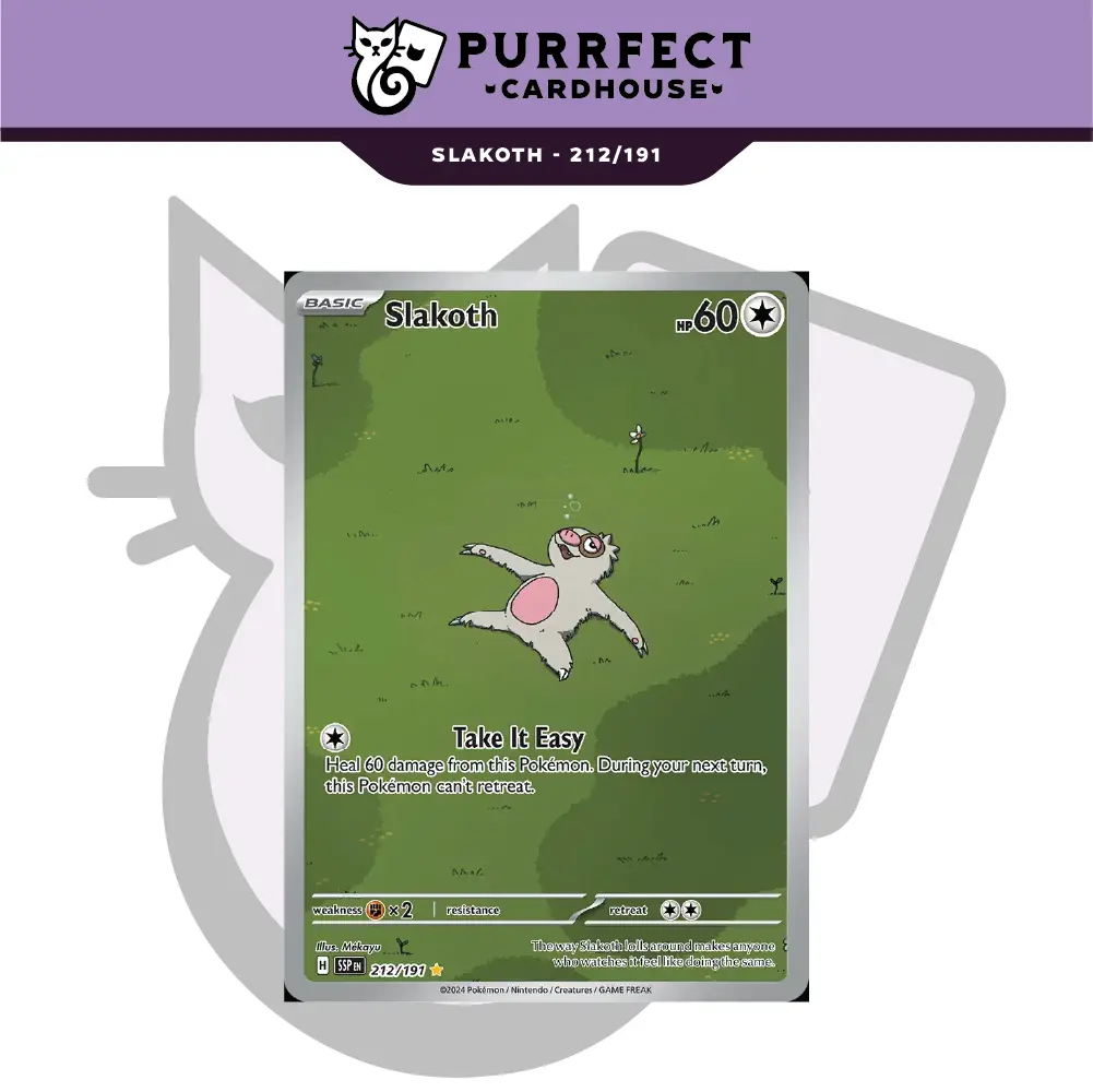 Slakoth - 212/191 - Surging Sparks