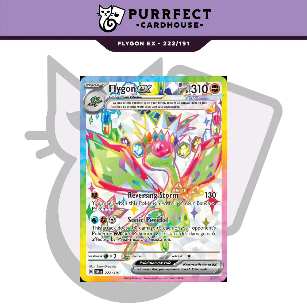 Flygon EX - 222/191 - Surging Sparks