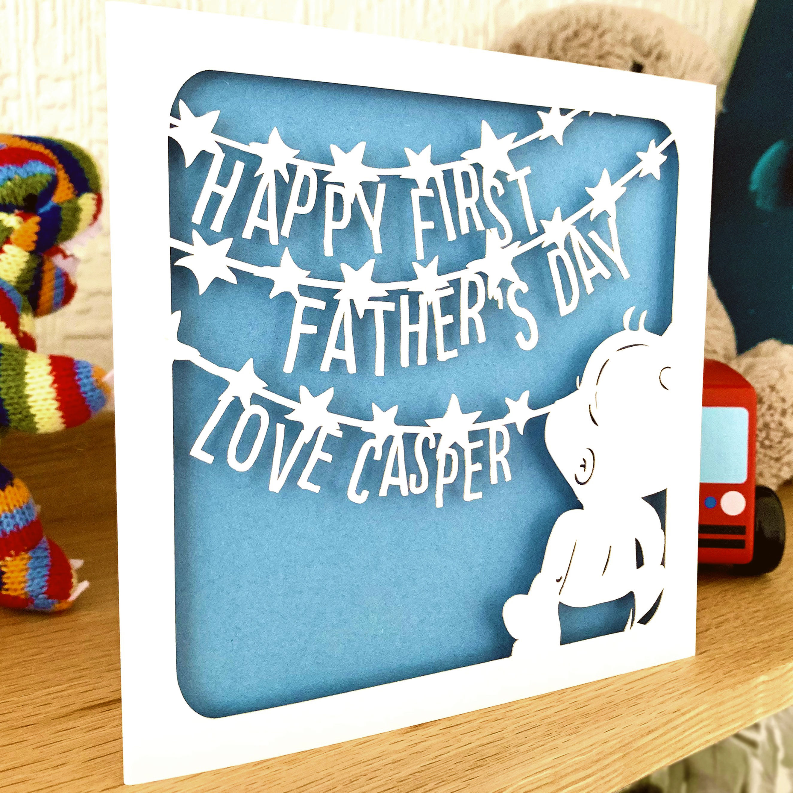 Personalised First Father's Day Card