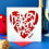 Thumbnail: Papercut Personalised Valentine's Card