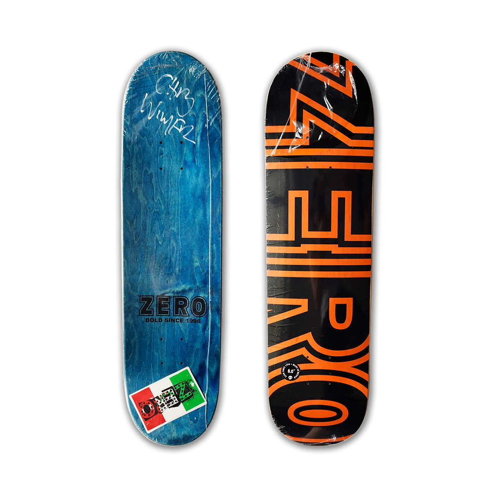 Zero Skateboards: Team - Bold (Signed)