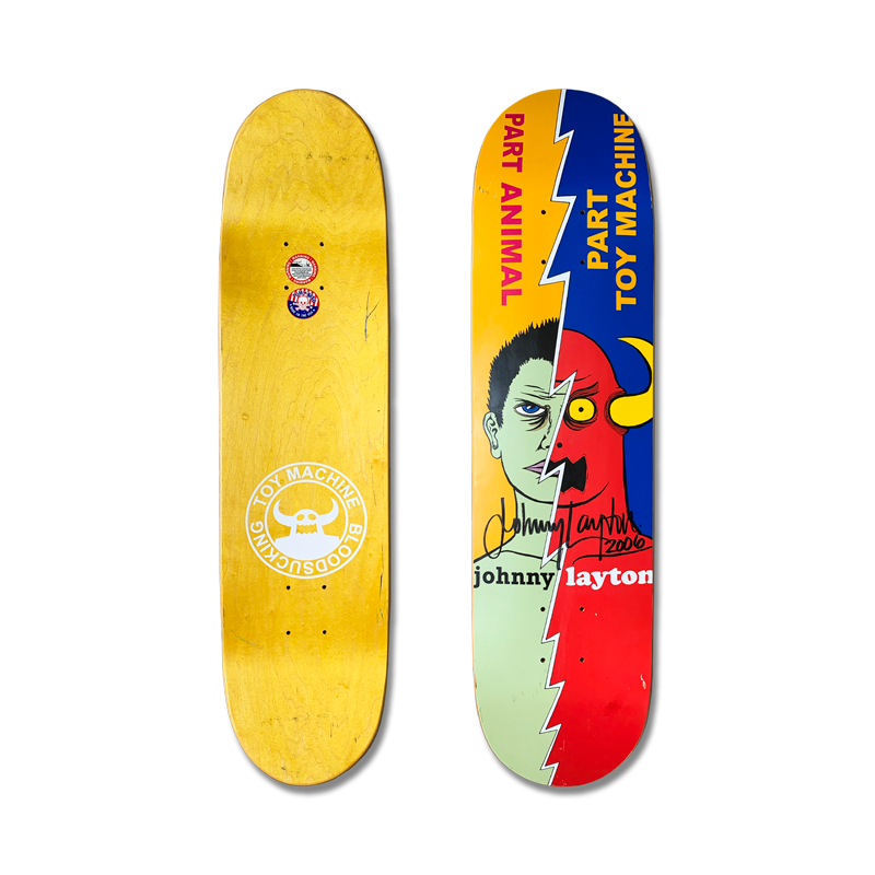 Toy Machine: Johnny Layton - Part Toy Machine