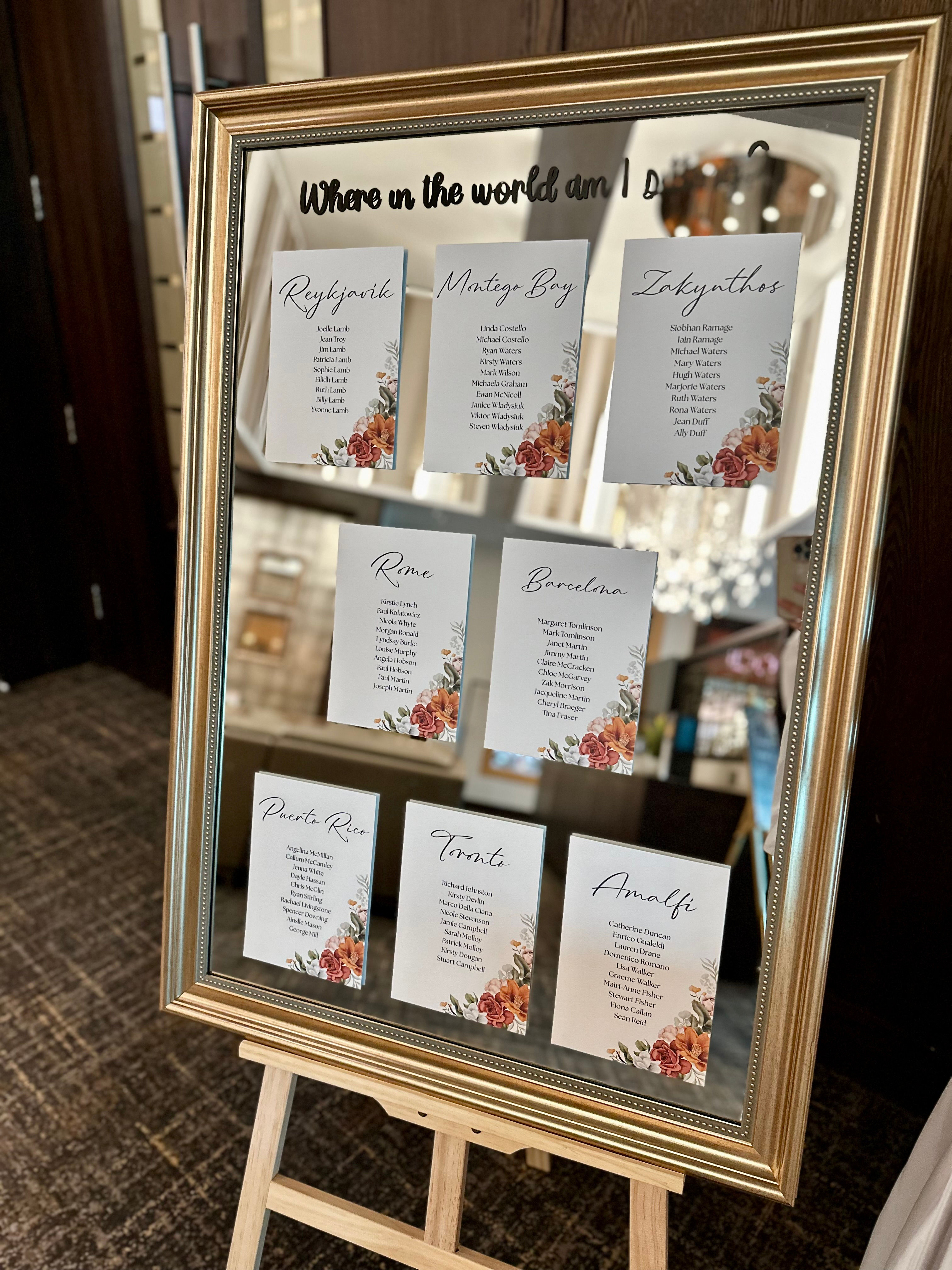 Large Mirror - Champagne