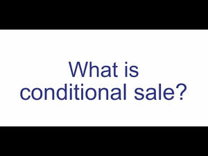 TERMS AND CONDITIONS FOR A CONDITIONAL SALE OF A BUSINESS