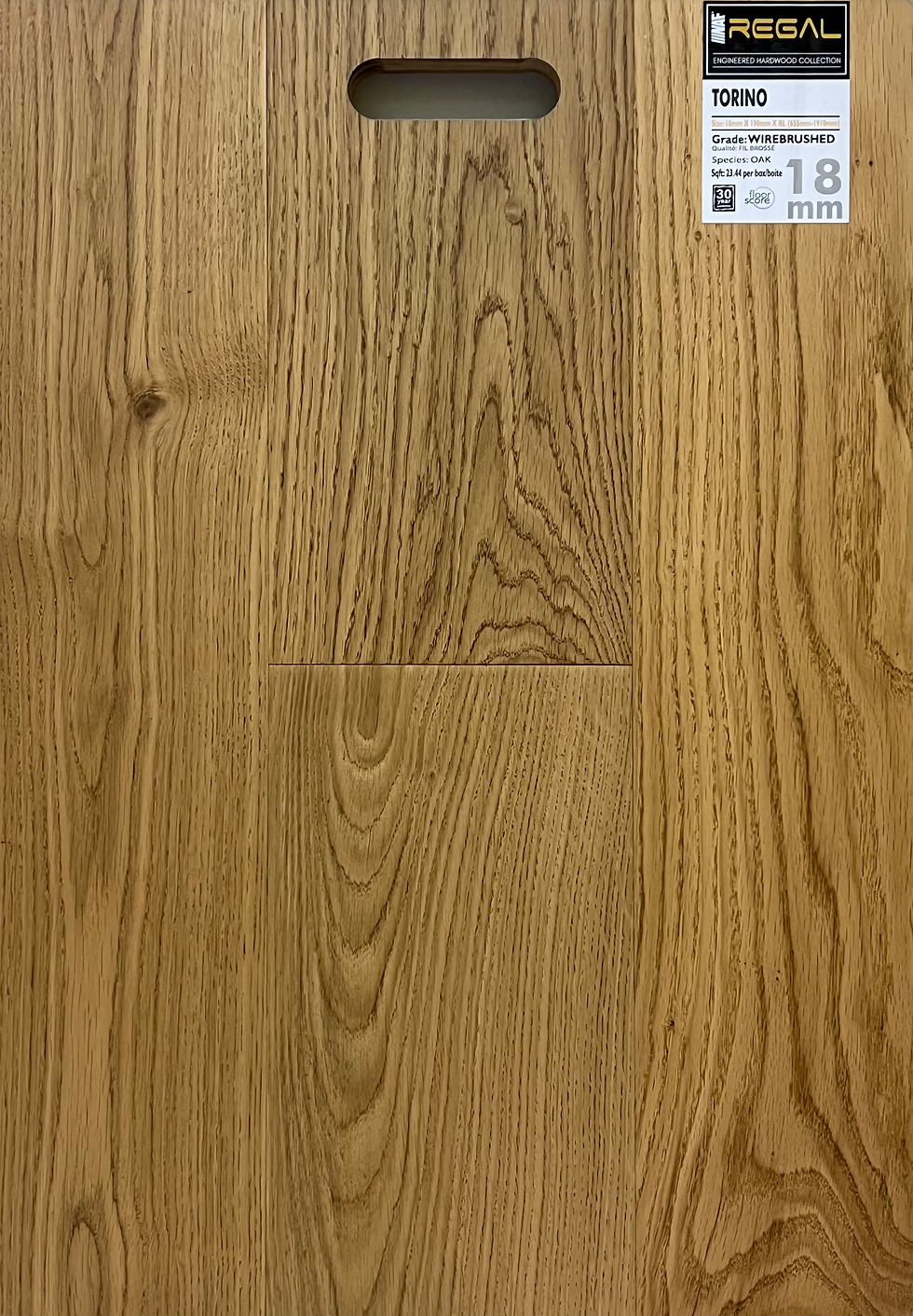TORINO - NAF REGAL - 7" 1/2 X 3/4 X RL - ENGINEERED HARDWOOD OAK