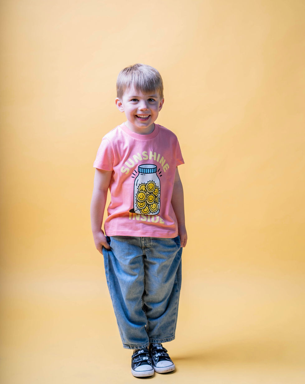 Thumbnail: Sunshine Inside – Positive Affirmation Kids T-Shirt