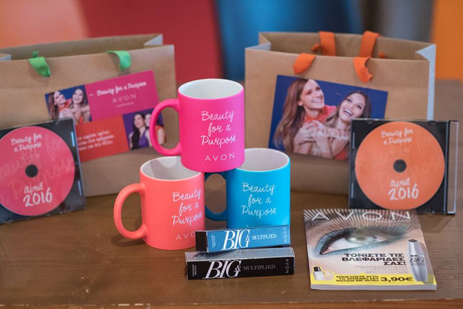 Events: Avon Press Event,Brunch με τη Μαρία Μπεκατώρου,Καμπάνια beauty for a purpose.