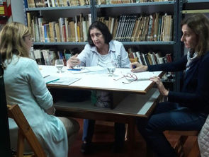 Coordinando acciones con el Museo Municipal Pampeano de Chacomús