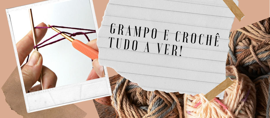 Você conhece o crochê de grampo?