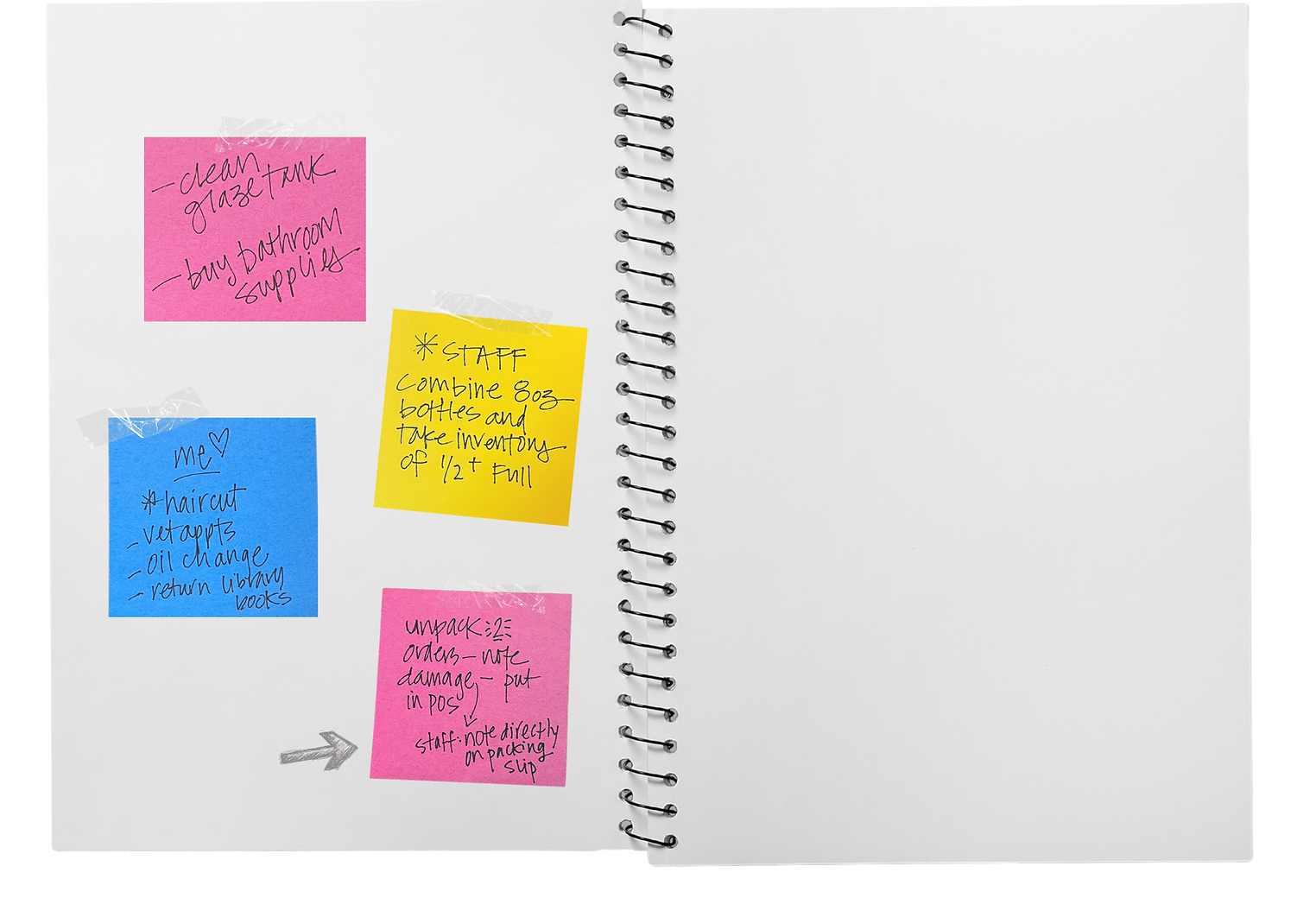 pottery studio to do list and Hillary's philosophy for marketing a pyop studio
