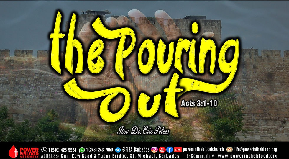 The Pouring Out