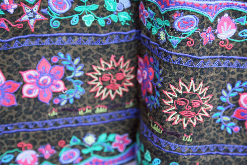 Thumbnail: Jersey Top with embroidery detail.