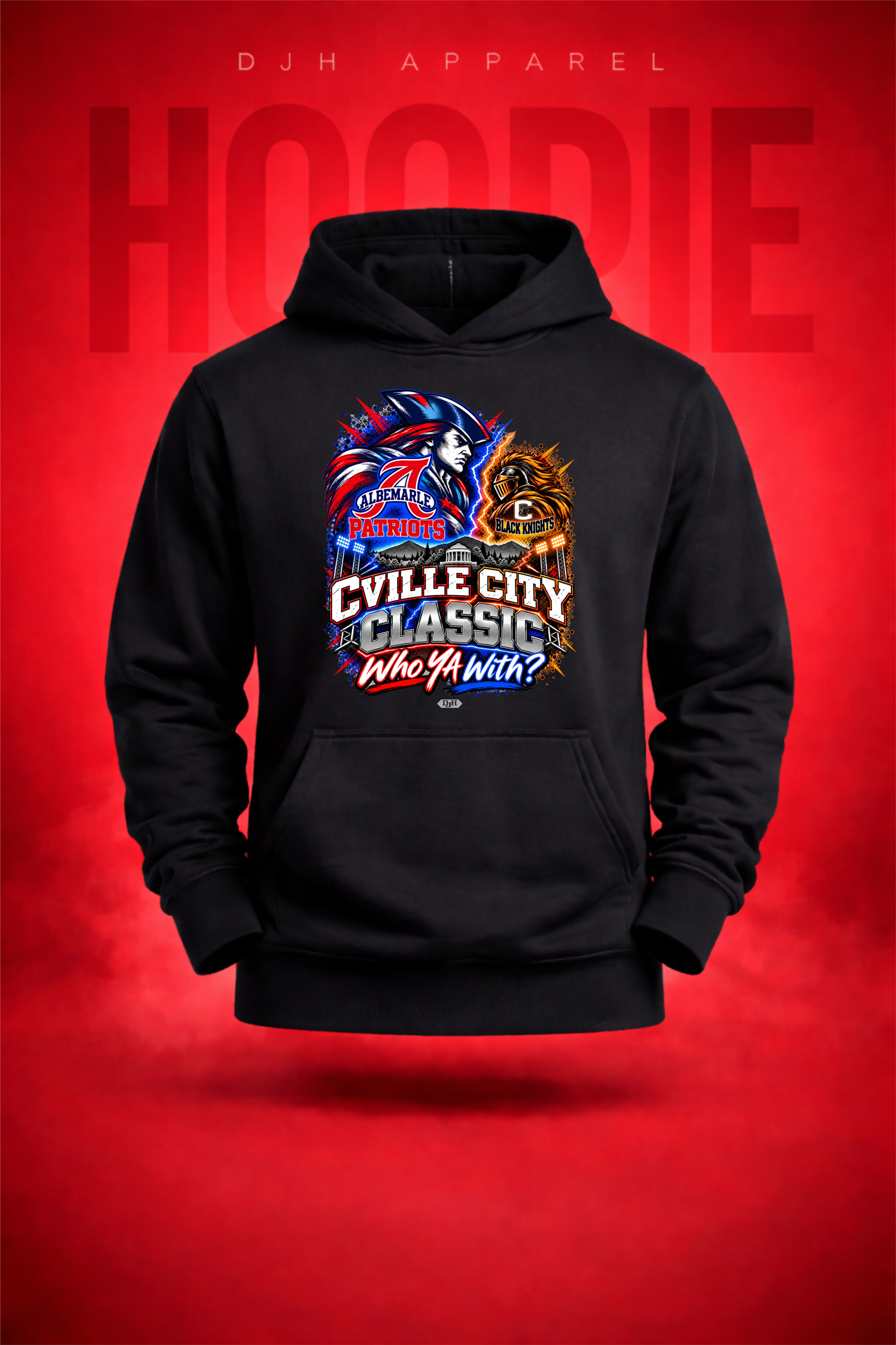 Albemarle High School black hoodie