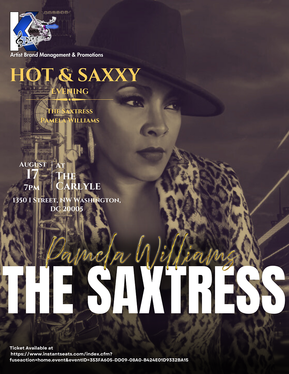 Tour show dates thesaxtress2