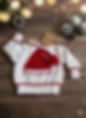 White Christmas sweater for babies