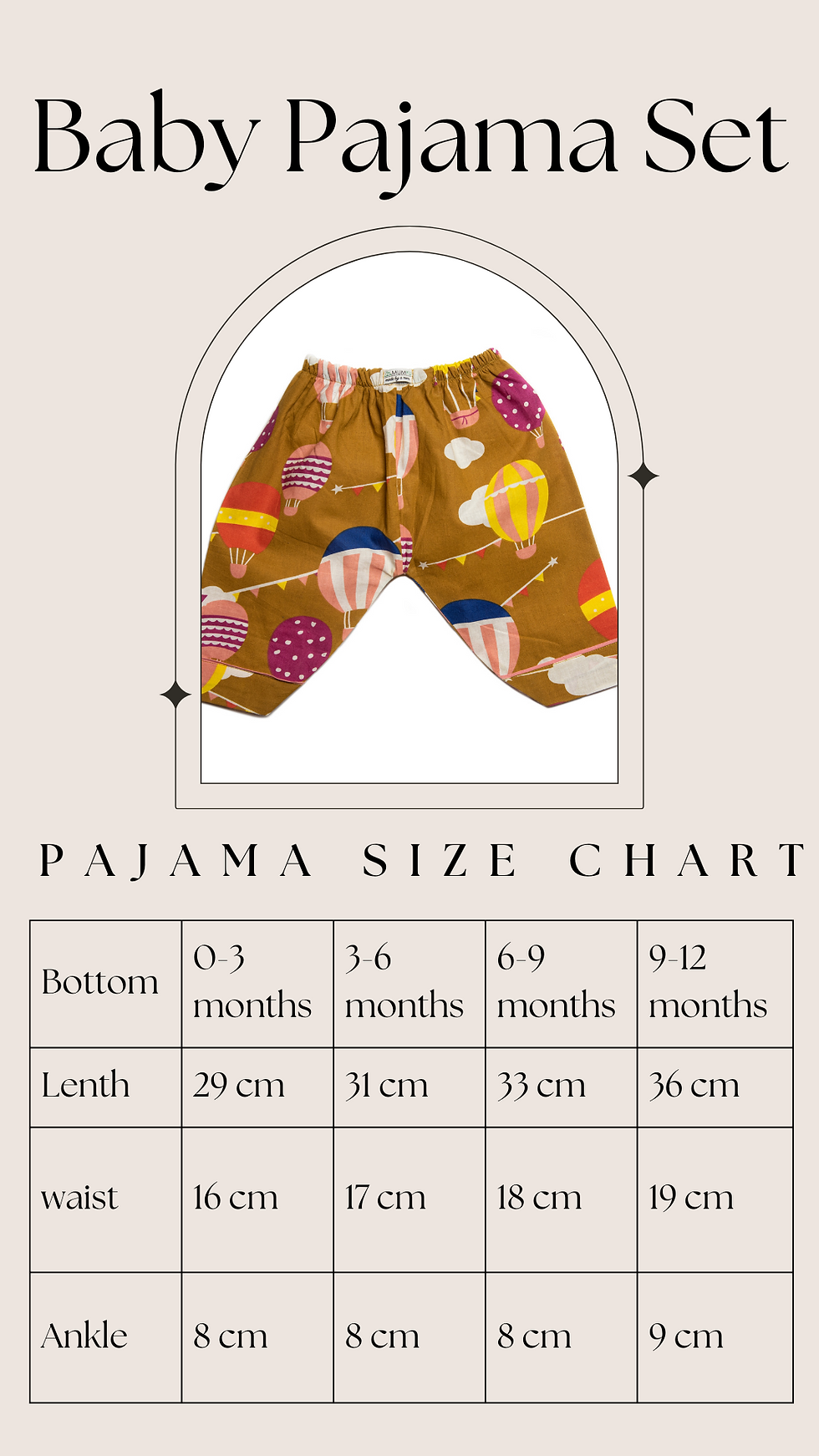 Thumbnail: Yellow Parachute Pajama Set