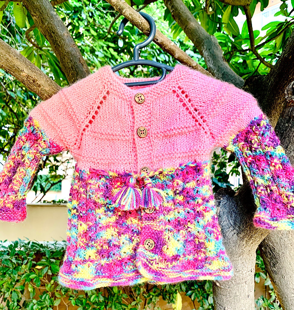 Thumbnail: Granny Hand Knit Frock